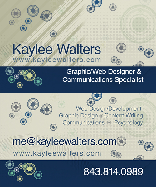 Kaylee Walters | Designer & Communications Specialist | Online ...